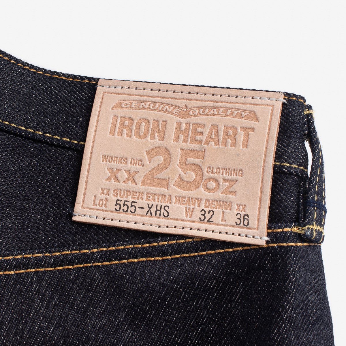 Iron Heart 25oz Selvedge Denim Super Slim Jeans - Indigo