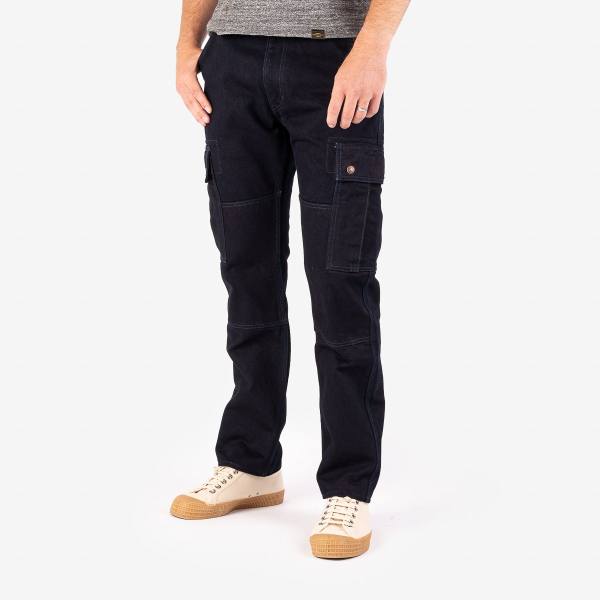 denim cargo pants