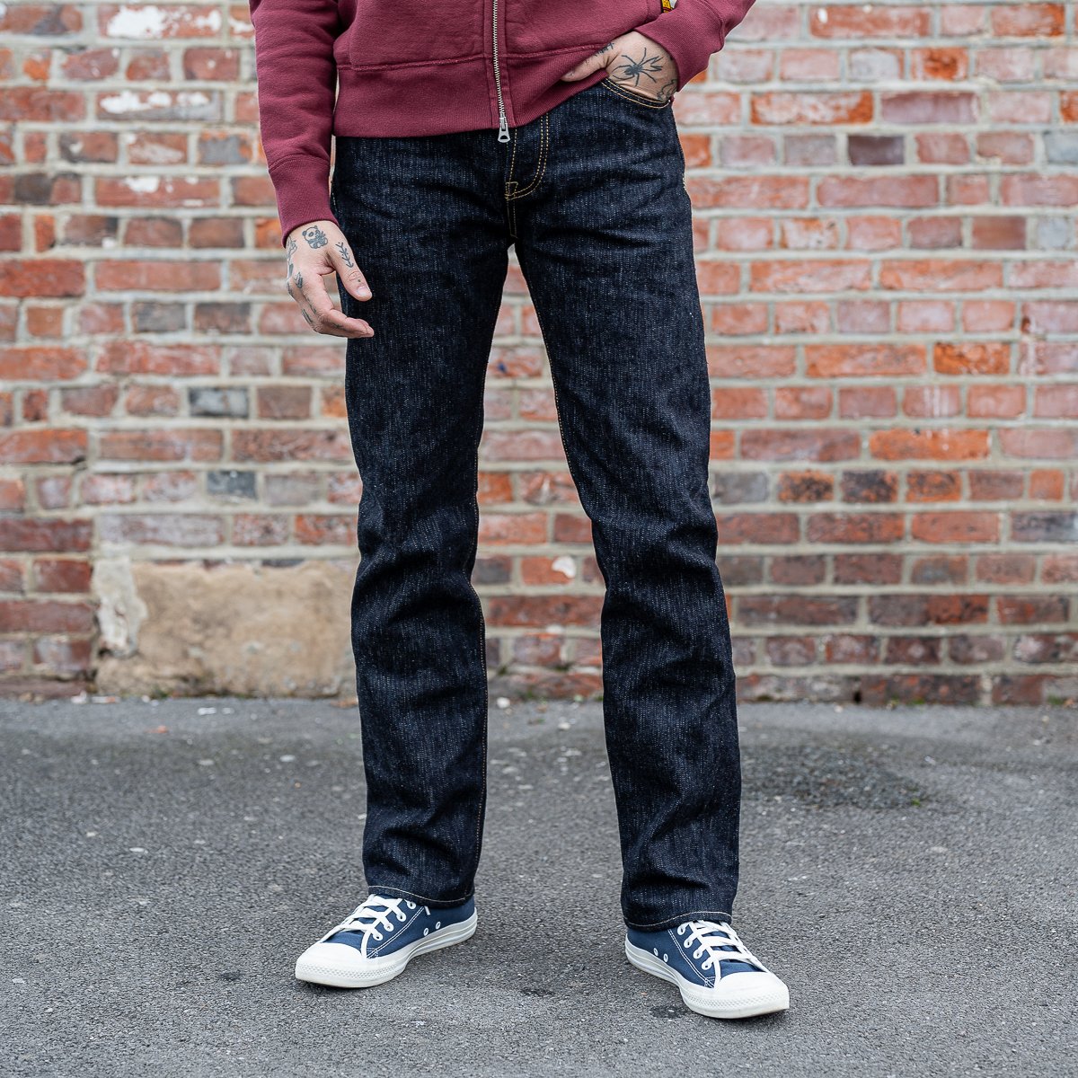 HIROSHI KATO Slim fit Jeans The Pen 10.5 oz 4-Way India | Ubuy