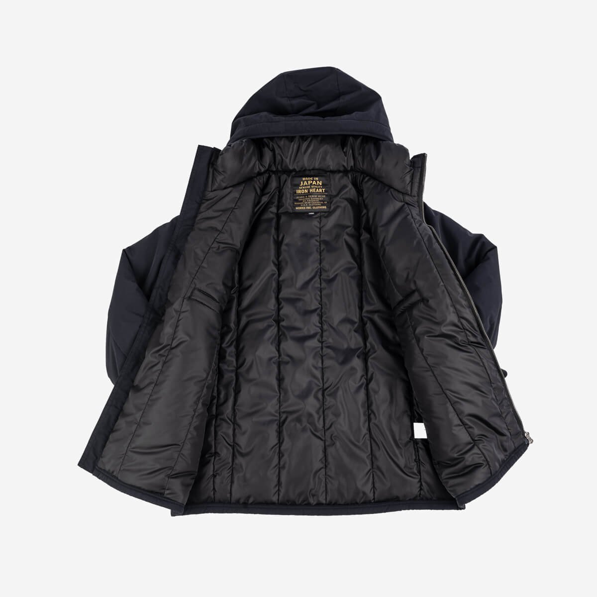 ネット販壳 YOKE 2019aw PIPING WIDE PARKA black xs | www.physo.com.mx